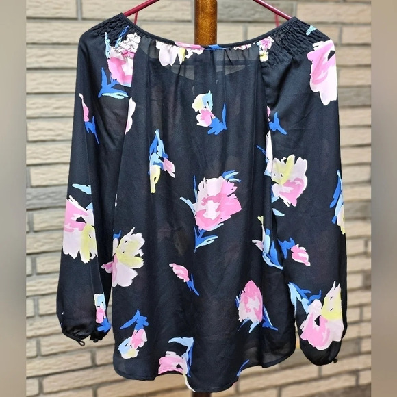 ELLE Ladies Blouse Sz M - Picture 3 of 8